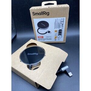 SmallRig High-Speed SD3.0 Memory Card Reader, Dual SD/TF Card Slots 4869 Open